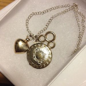 Disney locket necklace