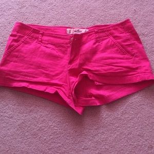Pink shorts