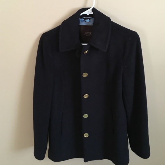 Coach Navy Peacoat
