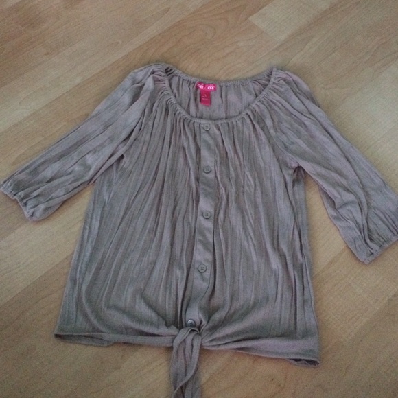 Tan Shirt