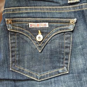 Hudson Low Rise Boot Cut Jeans