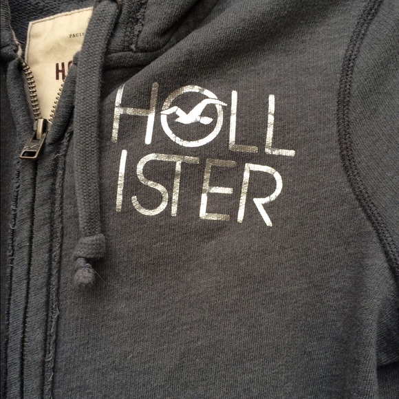 Grey Hollister Jacket - Picture 3 of 4