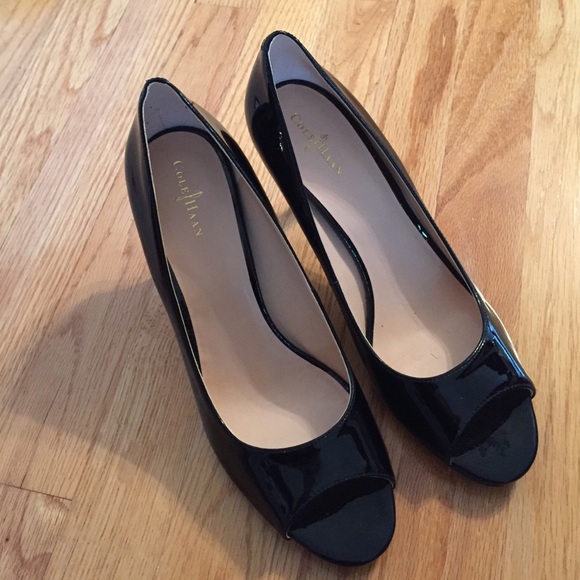 Cole Haan 3" patent leather heels