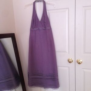 Purple bridesmaid dress/gown