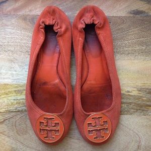 Tory Burch Suede Reva Flat