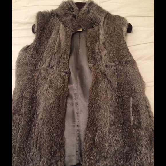 Michael Kors 100% genuine rabbit fur vest