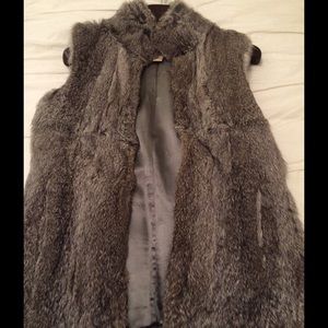 Michael Kors 100% genuine rabbit fur vest
