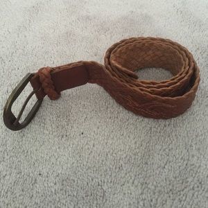 Hollister leather belt