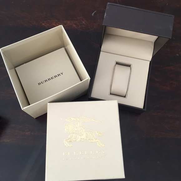 Authentic Burberry watch box in great condition.