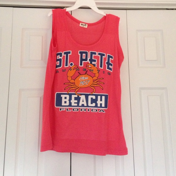 St. Pete Beach tank top