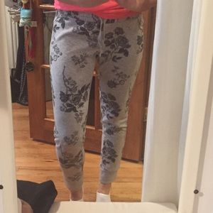 Cynthia Rowley Bonded Floral Leggings