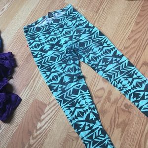 Patterned leggings