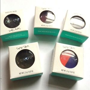 Four Colourpop Cream Shadows- Ltd Edition