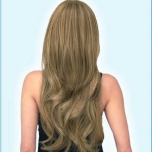 Dark blonde hair extensions