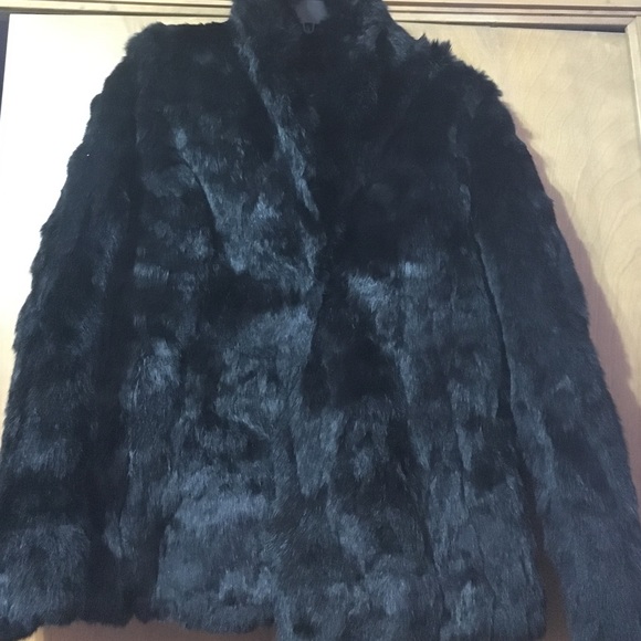 Authentic Rabbit Fur Coat