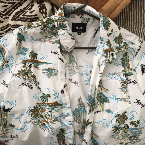 Huf Hawaiian button up