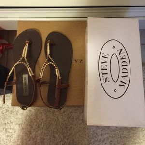 Seeta Cognac sandals