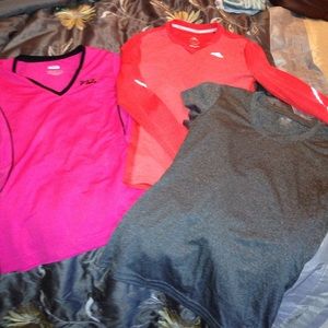 Workout shirt bundle! Only grey shirt available