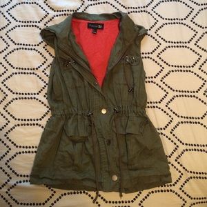 Olive Green Vest