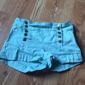 High waisted shorts