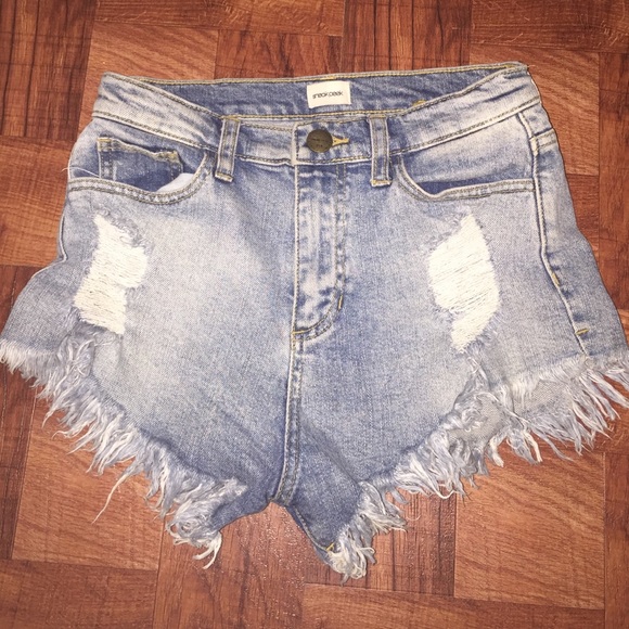 High waisted shorts