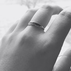 Lia Sophia "para siempre" haiku ring NEW sz 7