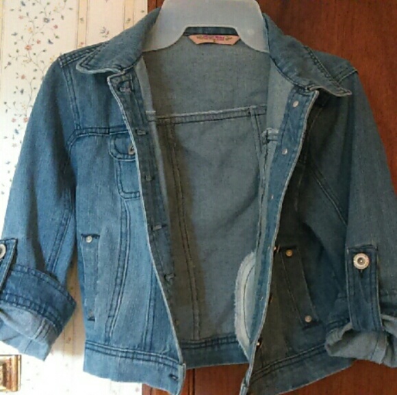 Crop top Jean jacket