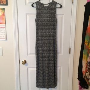 Grey maxi dress