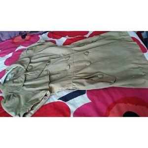 Short sleeve blazer coat