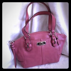 COACH Chelsea Jayden Small Leather Satchel