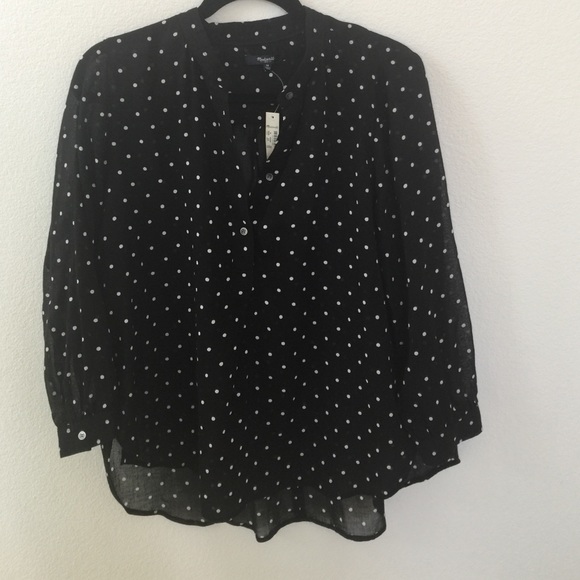 Madewell Tops - MADEWELL Popover Shirt Size M