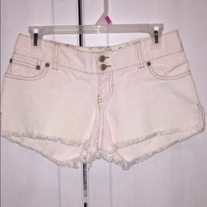 ribbed Abercrombie shorts