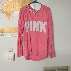 Medium VS pink hoodie