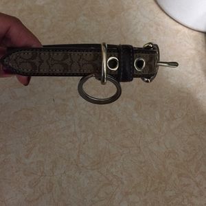 Authentic coach dog collar