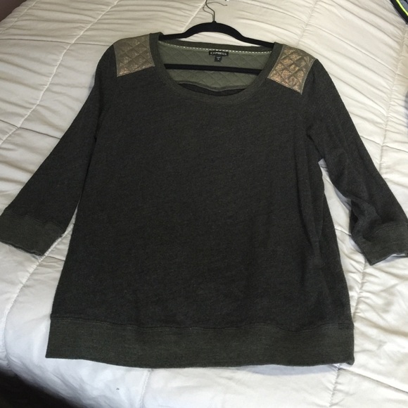 Olive green sweater