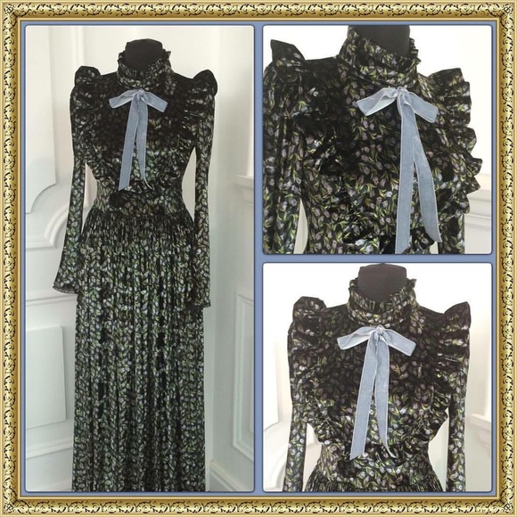 Italian velvet maxi dress