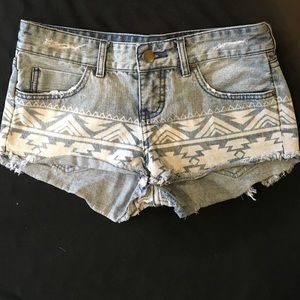 High waisted shorts size 27