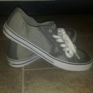 Vans grey & white sneakers