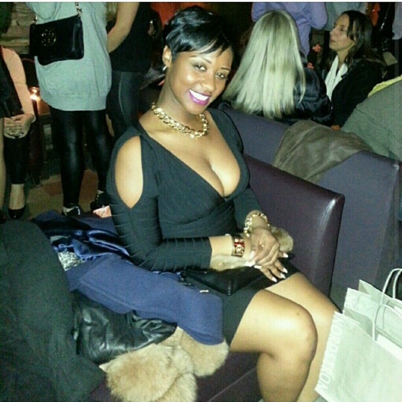 Black 100% authentic Herve Leger Dress