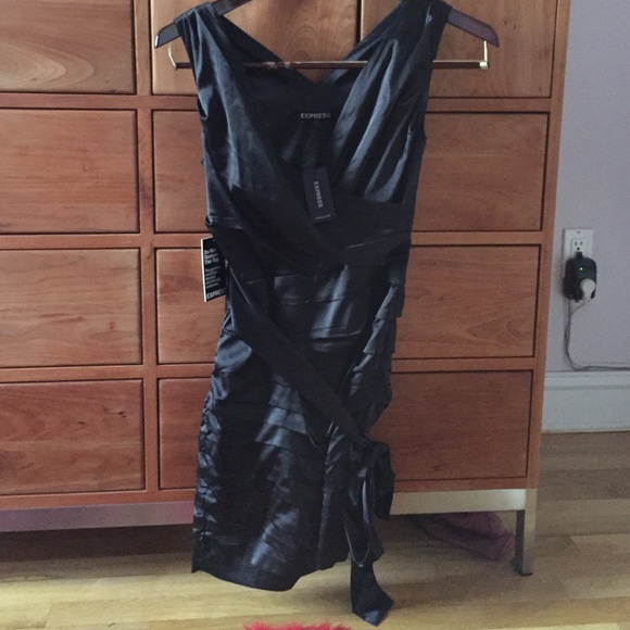 Express black dress with tag