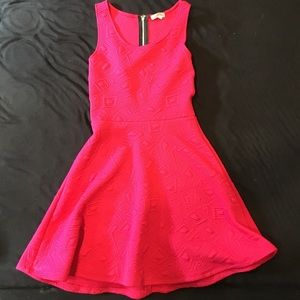 Bright pink dress from Charlotte Russe size Small