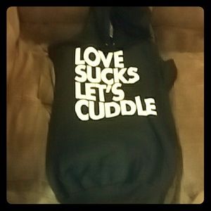 Love sucks sweatshirt