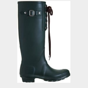 Barney's Lace-up rain boot