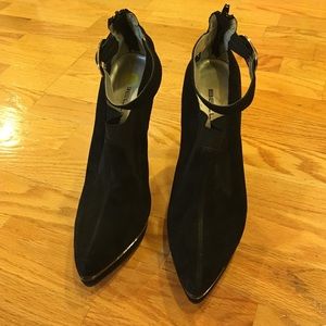 Bellini Suede Bootie with Ankle Strap