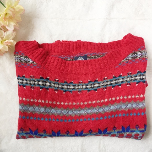 American Eagle Outfitters Sweaters - Red Scoop Sweater