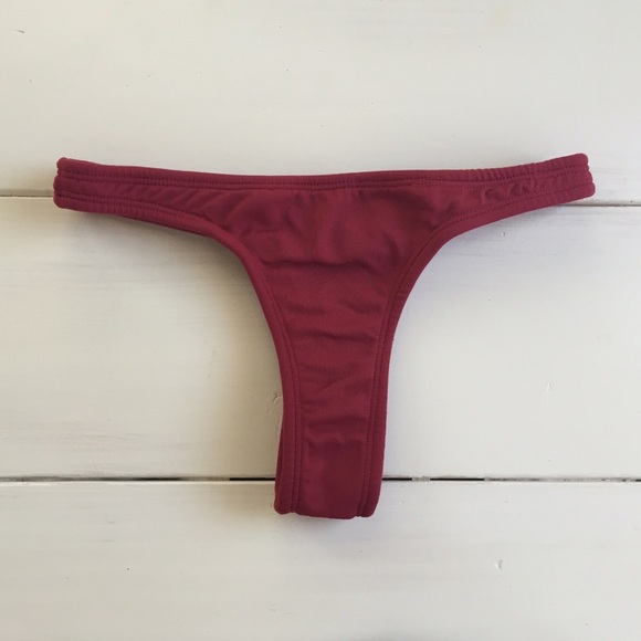 Midori bikini xs maroon "wild hearts"