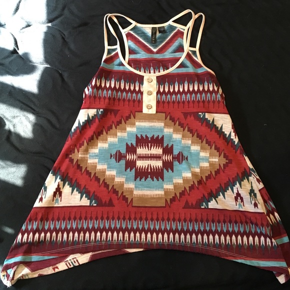 Colorful shirt from tilly's