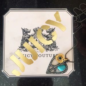 Juicy couture peace necklace