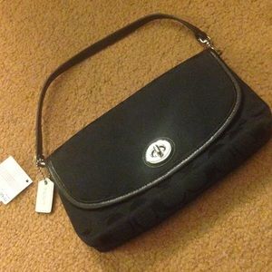 Coach Black C Bag