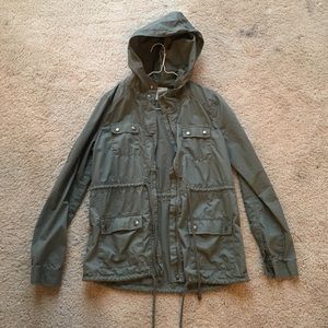 Army green jacket